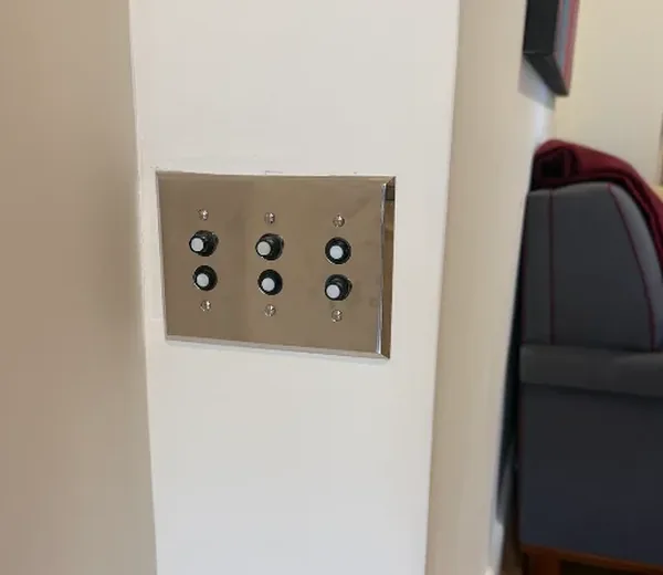 Finished switch install